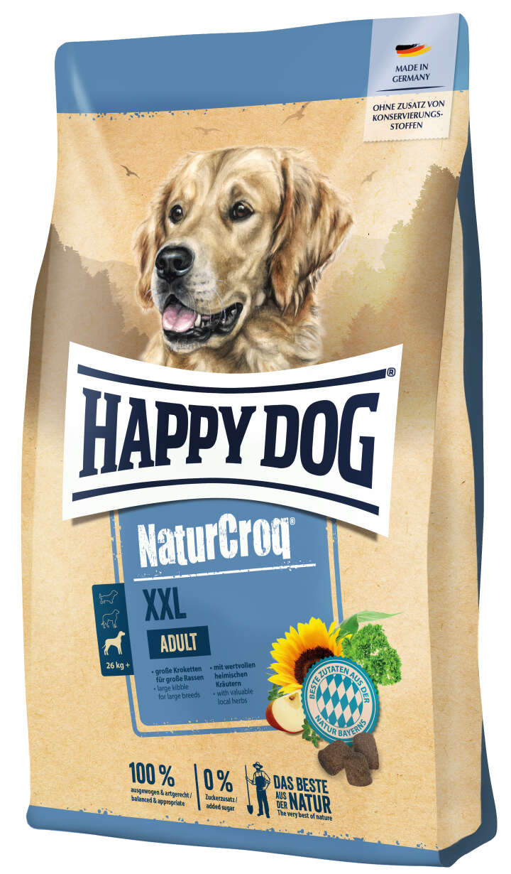 HAPPY DOG Hunde-Trockenfutter NaturCroq XXL